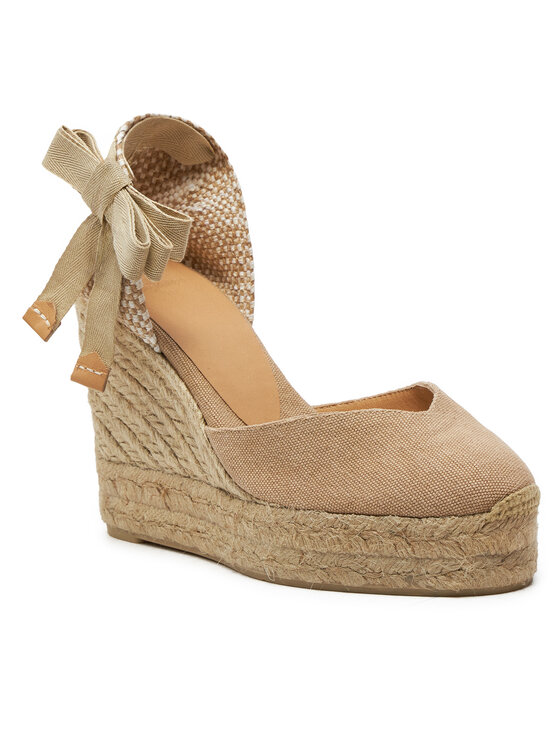 Castañer Espadrilky Castañer Chiara/8Ed/002 021668 Béžová