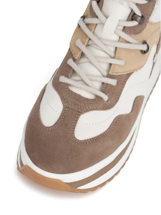 Rieker Revolution Lifestyle Sneakersy Rieker Revolution Lifestyle W0970-64 Béžová