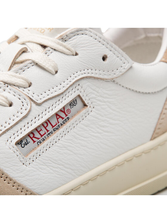 Sneakers Replay Reload Suede GMZ3R.000.C0004L Bianco | Escarpe.it