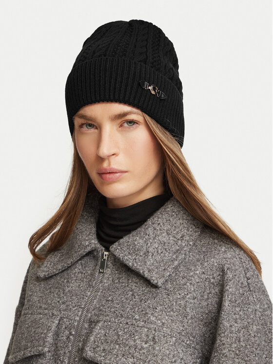 Guess Czapka Guess AW5646 WOL01 Czarny