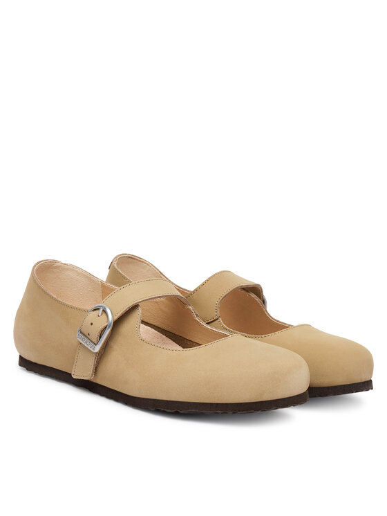 Birkenstock Балетки Birkenstock Santa Clarita 1031613 Бежевий