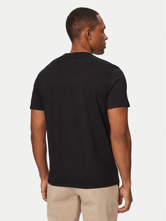 Guess Guess Футболка M6RI03 I3Z14 Чорний Regular Fit