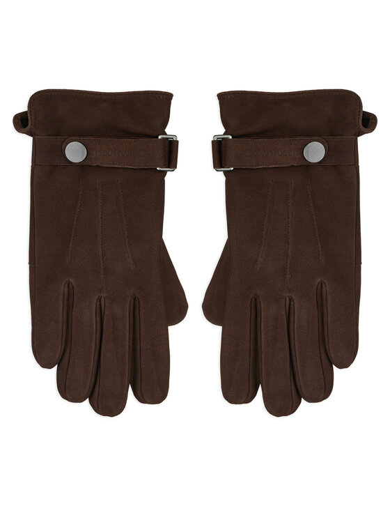 Calvin Klein Vīriešu cimdi Calvin Klein K50K512542 Brūns