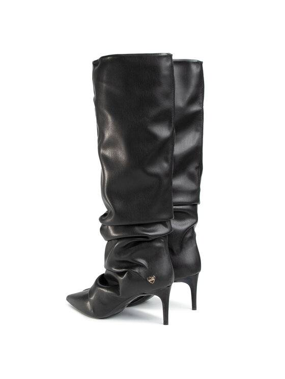 LOVE MOSCHINO Чоботи LOVE MOSCHINO JA26047G0BJA0000 Чорний