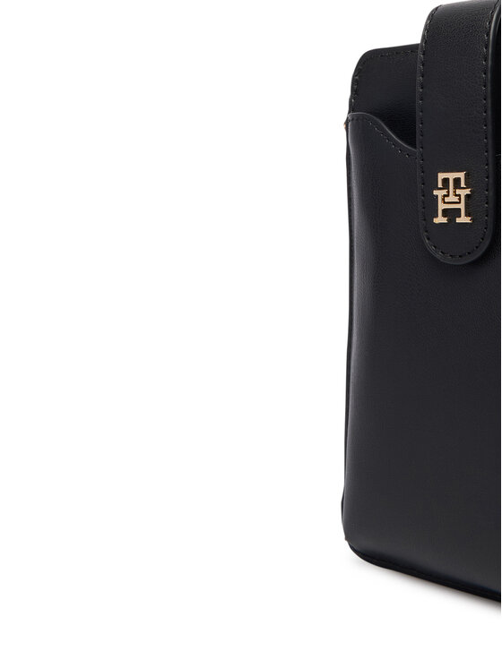 Tommy Hilfiger Futrola za moibtel Tommy Hilfiger Th Icon Phone Wallet AW0AW18137 Crna