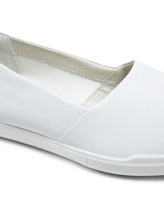 ECCO Polobotky ECCO Simpil W 20860301007 Bílá