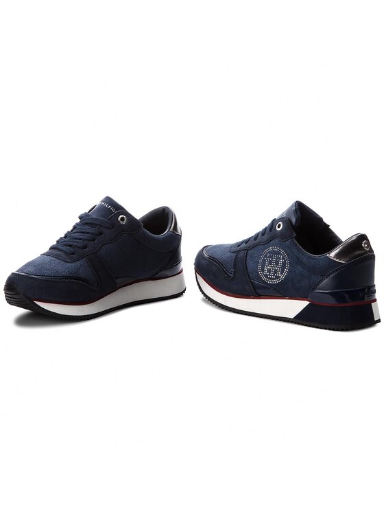 Tommy Hilfiger Αθλητικά Tommy Hilfiger Stud City Snea FW0FW03229 Σκούρο μπλε