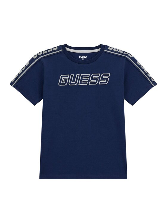Guess Guess Футболка L4YI50 J1314 Cиній Regular Fit