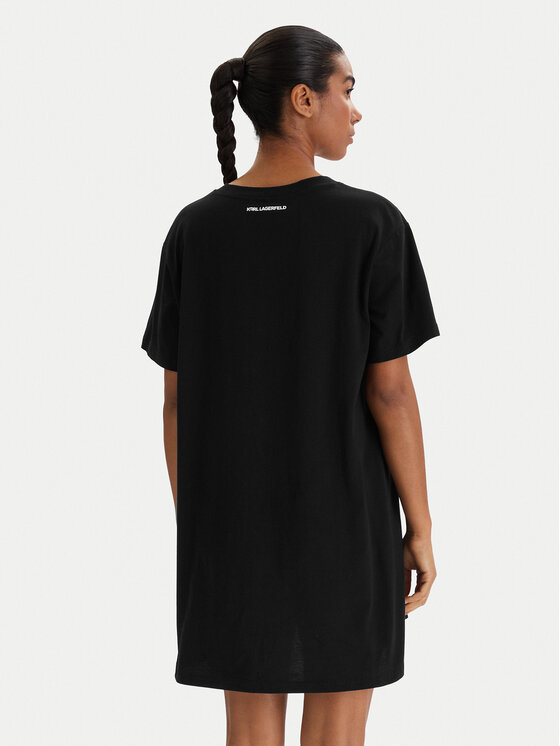 KARL LAGERFELD KARL LAGERFELD Camisón B1W45003 Negro Relaxed Fit