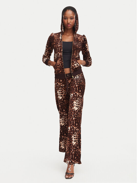 Juicy Couture Juicy Couture Jogginghose Caisa JCWBJ226339 Braun Flare Fit