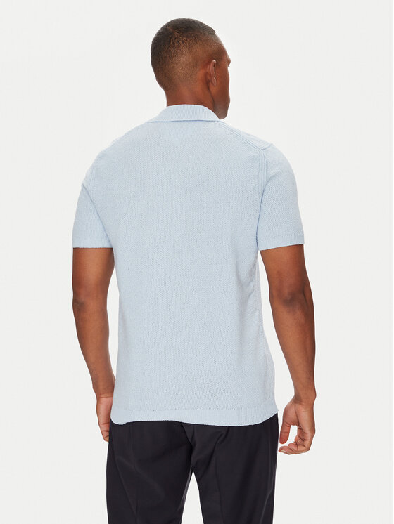 Tommy Hilfiger Tommy Hilfiger Polo marškinėliai MW0MW39531 Žydra Regular Fit