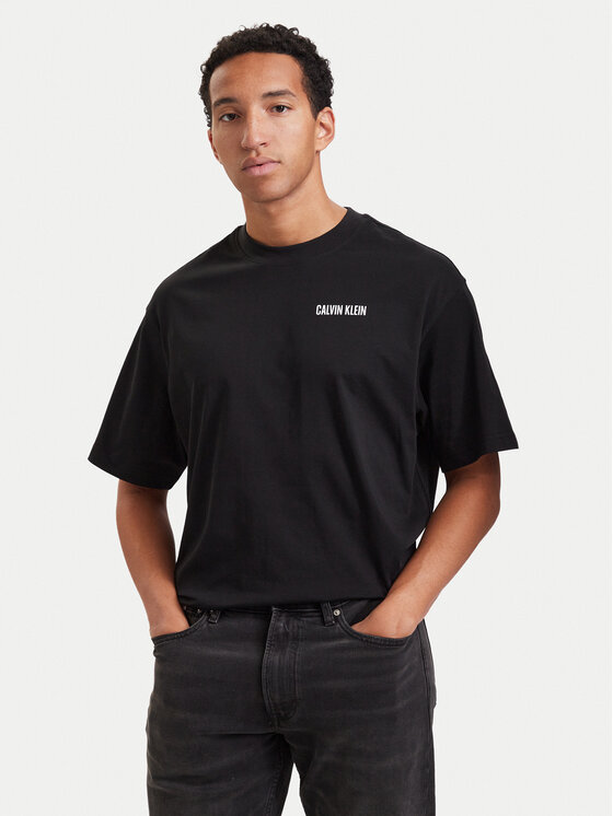Calvin Klein Jeans Calvin Klein Jeans Camiseta Calvins Or Nothing LV04RH825G Negro Regular Fit