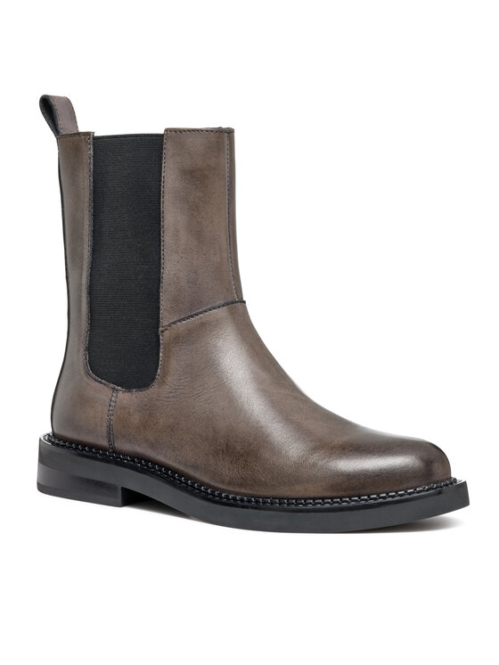 Geox Gležnjarji Chelsea Geox D Serilda D46WYC 00043 C6029 Bež
