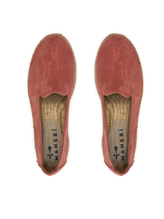 Manebi Espadrile Manebi Hamptons Double Sole Espadrilles R 7.0 D0 Roz