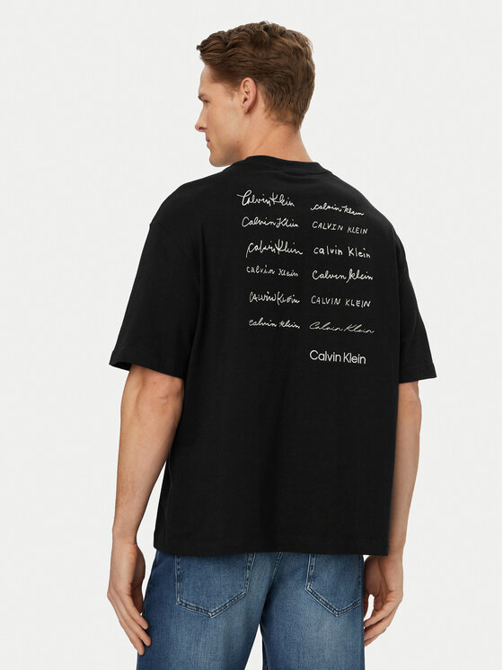 Calvin Klein Jeans Calvin Klein Jeans Camiseta LV04RE828G Negro Regular Fit