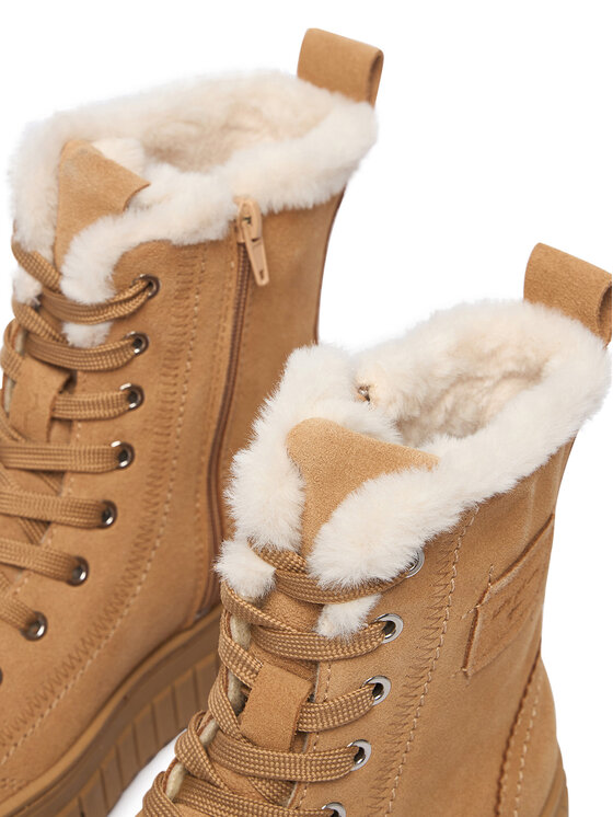 Tamaris Kotníková obuv Tamaris 1-26228-47 Hnědá