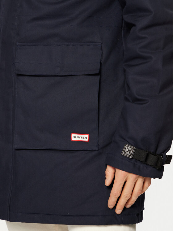 Hunter Hunter Зимова куртка HARM0002242 Cиній Regular Fit