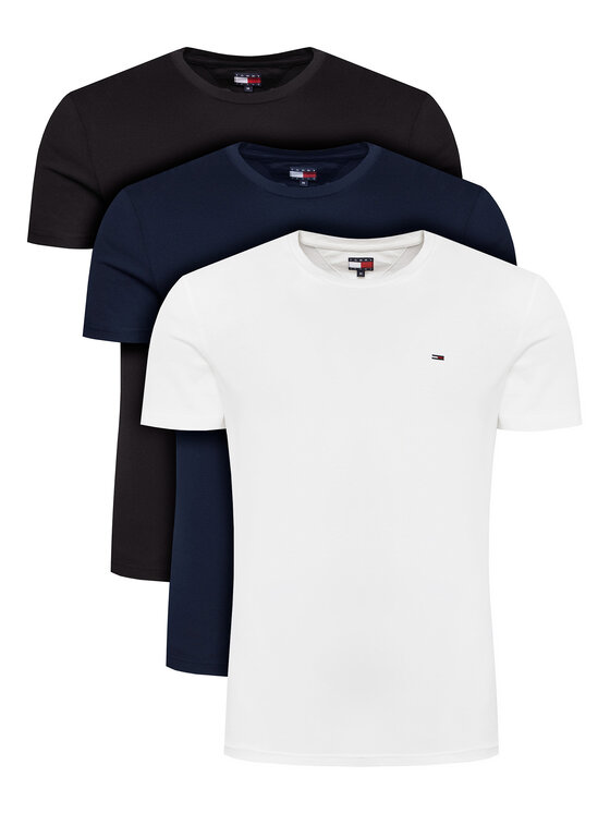 Tommy Jeans Tommy Jeans Set t-shirt majica﻿ DM0DM21579 Šarena Slim Fit