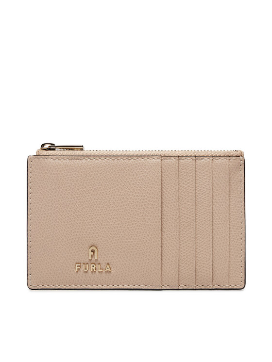 Furla Estuche para tarjetas de crédito Furla Camelia M Zipped Card Case WP00310-ARE000-B4L00-1007 Beis