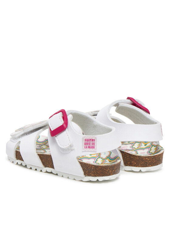 Agatha Ruiz de la Prada Босоніжки Agatha Ruiz de la Prada 252941 M Білий