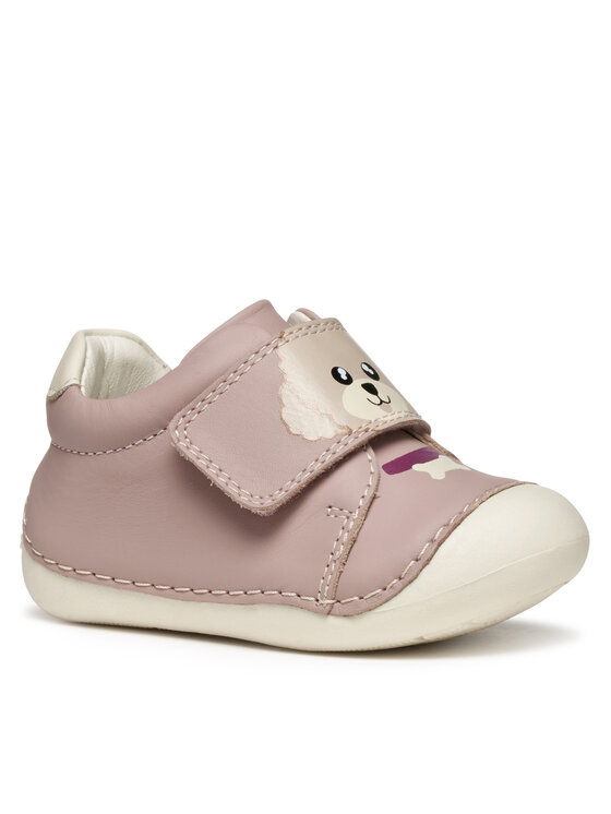 Geox Сникърси Geox B Tutim B3540B 00085 C8011 Розов