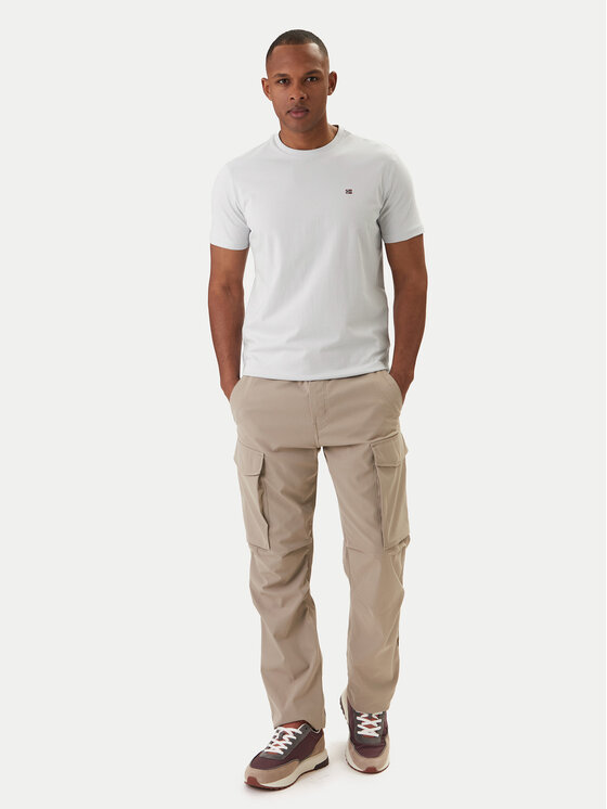 Napapijri Napapijri Camiseta Salis NP0A4H8D Beis Regular Fit