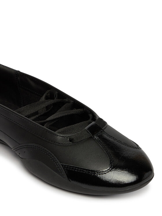 Tommy Hilfiger Μπαλαρίνες Tommy Hilfiger Tjw Ballet Sneaker EN0EN03169 Μαύρο
