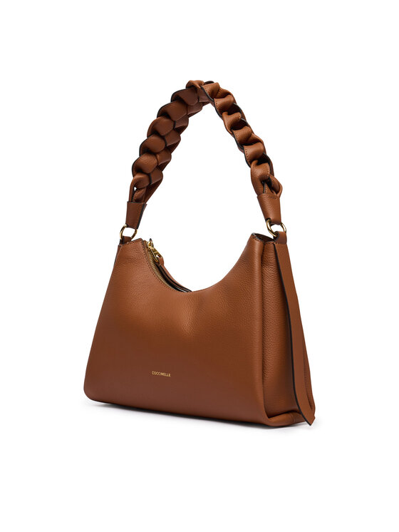Coccinelle Сумка Coccinelle M50 Boheme Grana Double E1 M50 13 03 01 Коричневий