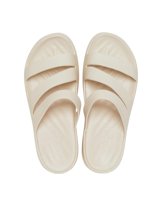 Crocs Шльопанці Crocs Getaway Strappy Sandal W 209587 Écru