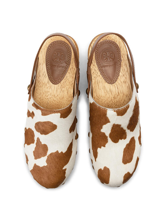 Tory Burch Сабо Tory Burch Blythe 50MM Studded Clog 56904 Білий