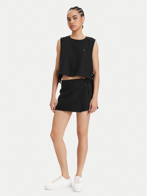 Tommy Jeans Tommy Jeans Top DW0DW22779 Negro Regular Fit