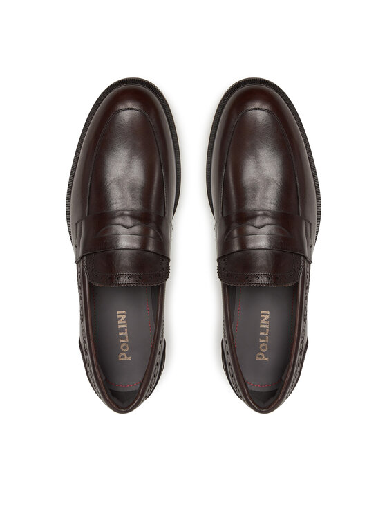 Pollini Lordsy Pollini SB10092M0MUA0301 Hnedá