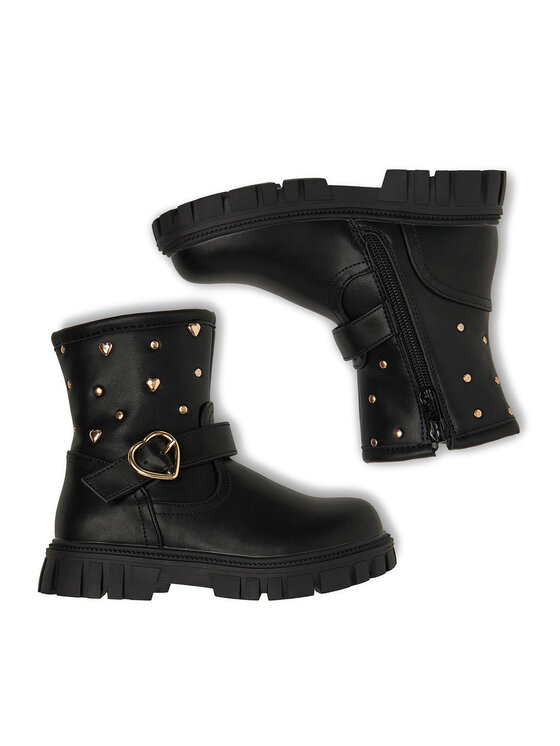 DeeZee Škornji DeeZee CEO-CM241227-8 Črna