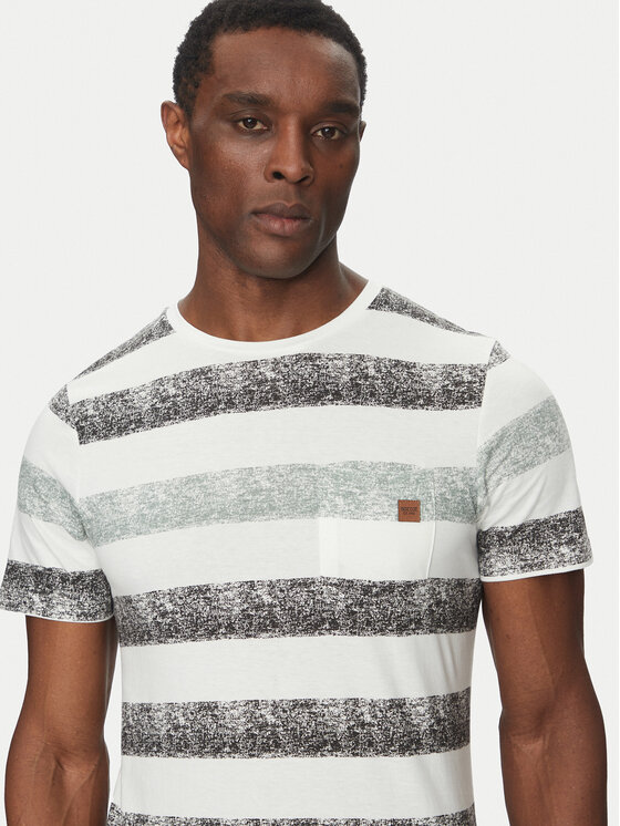 INDICODE INDICODE T-shirt Hernandez 40-746 Šarena Regular Fit