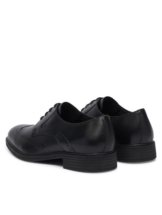 Geox Halbschuhe Geox U Thorian U66NZC 00043 C9999 Schwarz