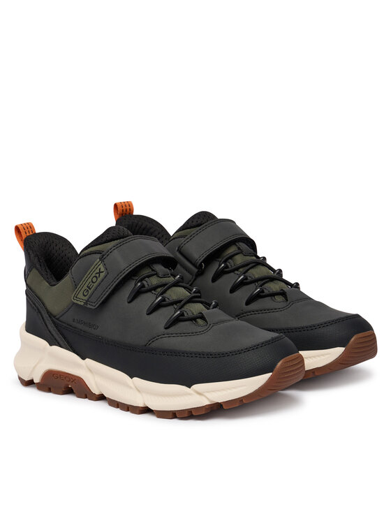 Geox Sneakersy Geox J Flexyper Plus Boy B Abx J56LCA 0MEFU C0033 S Zielony ciemny