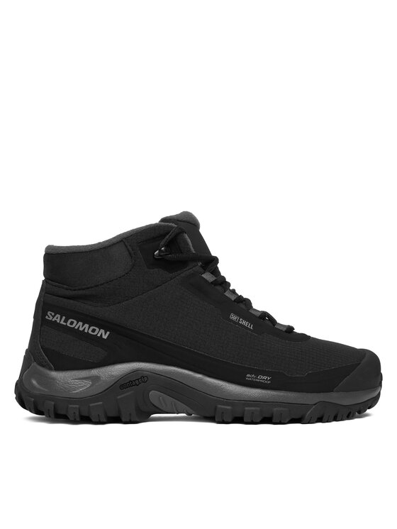 Salomon Трекінгові черевики Salomon Shelter Waterproof L47854200 Чорний
