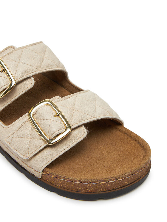 Scholl Шльопанці Scholl Bora 2 Straps Бежевий