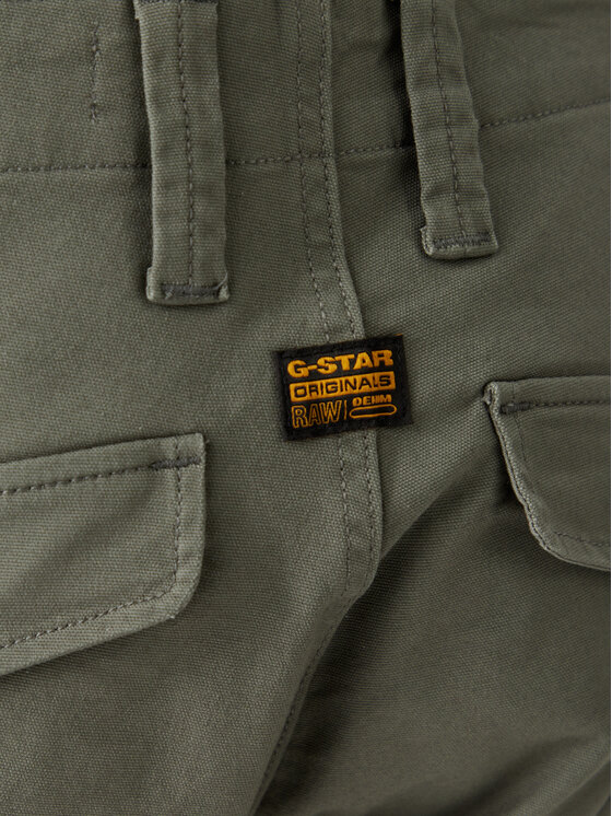 G-STAR G-Star Raw Stoffhose Zip Pkt D24307-E172 Grau Skinny Fit