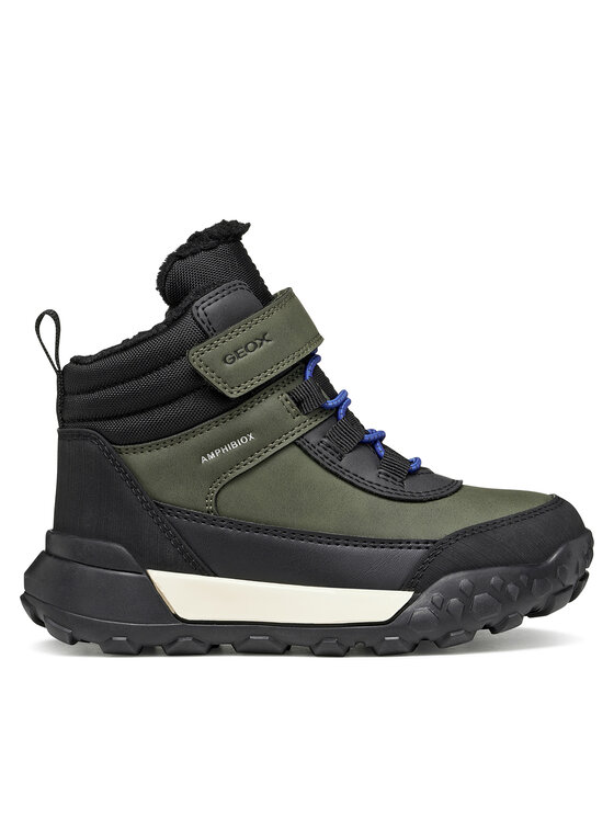 Geox Škornji za sneg Geox J Trekkyup Boy B Abx J46MBE 0MEMS C0450 M Temno zelena