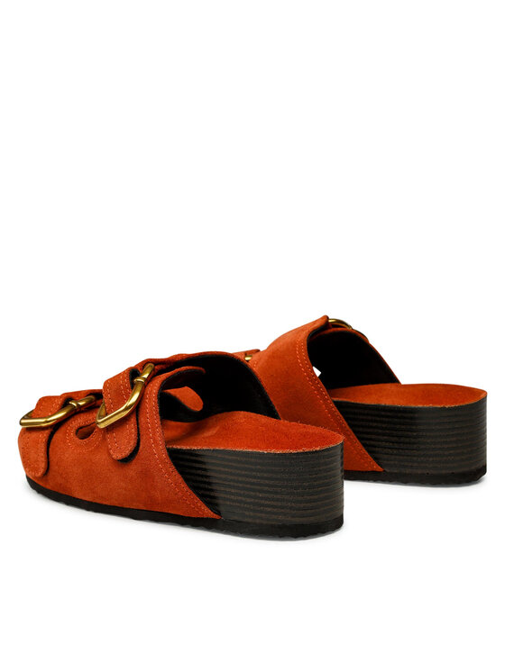 GINO ROSSI Šľapky Gino Rossi 22SS04 Oranžová