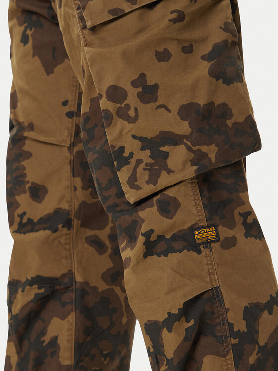 G-STAR G-Star Raw Szövet nadrág R-3N D25224-D553 Zöld Straight Fit