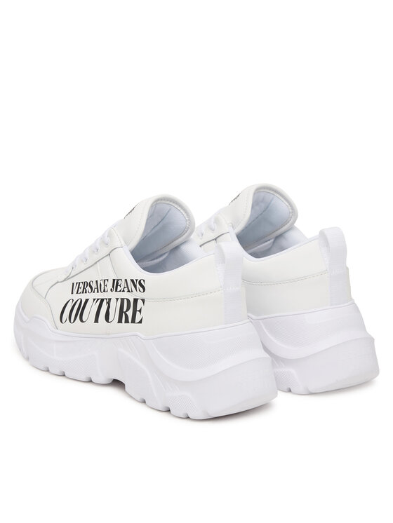 Versace Jeans Couture Снікерcи Versace Jeans Couture 80YA3SC1 Білий