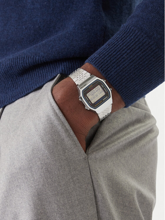 Casio Годинник Casio Vintage ABL-100WE-1AEF Срібний