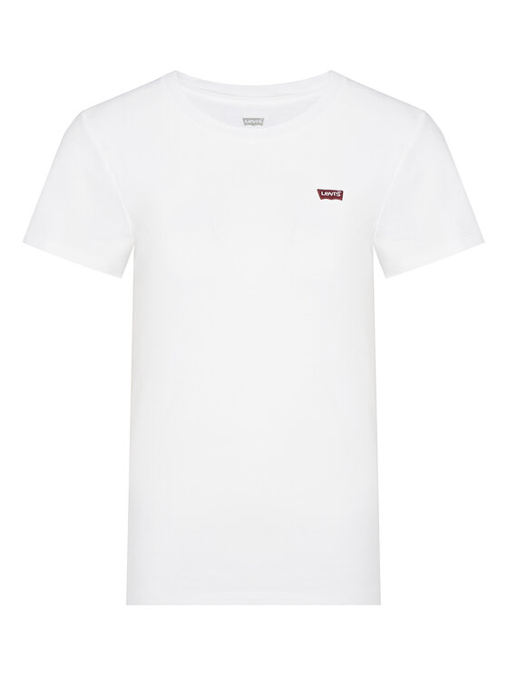 Levi's® Levi's® Conjunto de camisetas Essential 004AO-0002 Blanco Slim Fit