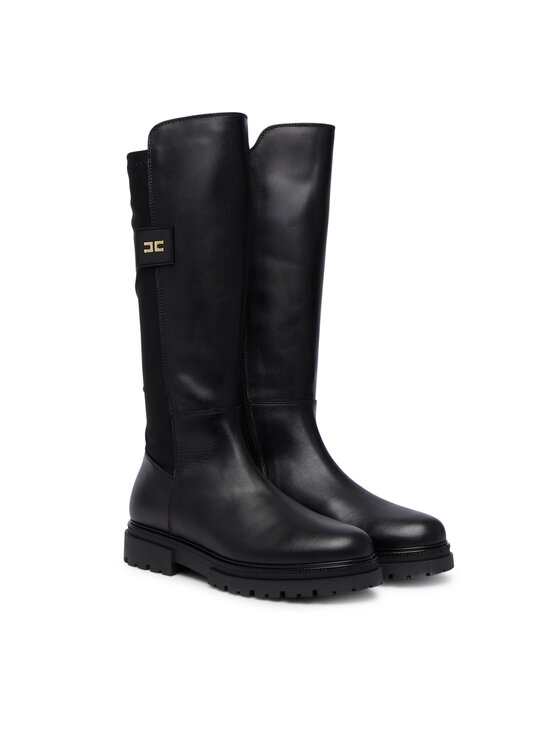 Elisabetta Franchi Oficerki Elisabetta Franchi F4A6-E0709-1333 Czarny