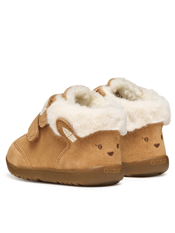 Geox Sneakersy Geox B Macchia B564PB 00022 C6627 Brązowy