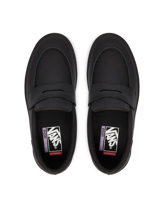 Vans Loaferke Vans Skate Loafer VN000VAQBKA1 Črna