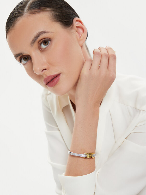 Michael Kors Náramek Michael Kors MKC1672CZ931 Stříbrná