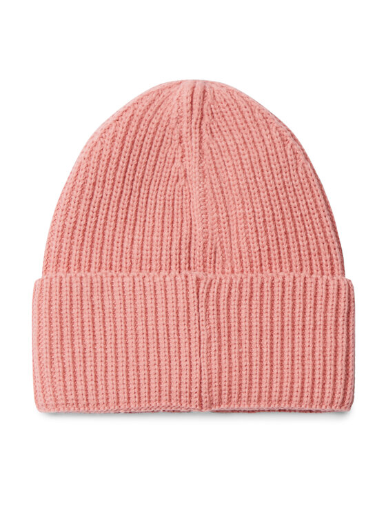 Calvin Klein Jeans Kepurė Calvin Klein Jeans Monogram Rib Beanie IU0IU00440 Rožinė